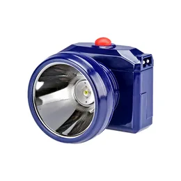 Impermeável recarregável 3W Mineração LED faróis Mineiro Tampa de segurança Lâmpada de lâmpada de pesca de caça à luz do farol
