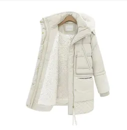 Casaco acolchoado de algodão grosso inverno 2022 feminino jaqueta de penas