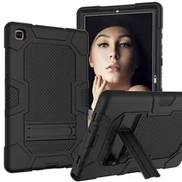 Tungt fodral för Samsung Galaxy Tab A7 10,4 tum T500/T505/T507/T505N Rugged Hybrid Armor stockproof Kickstand Tablet Cover