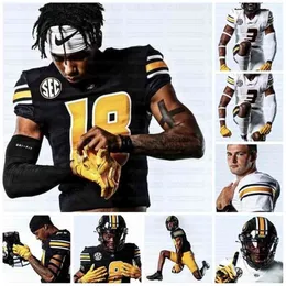 MCEOC202 Missouri Tigers Jersey de futebol 8 Connor Bazelak 35 Larry Rountree III 6 Keke Chism 54 Nick Bolton 34 Joshuah Bledsoe 12 Shawn Robinson 1