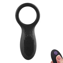 Мужской USB Rechargable 10 частотная задержка вибрации эякуляция пениса кольцо сексуальные игрушки для мужчин удлинители