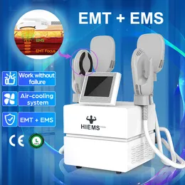 슬리밍 기계 근육 건물 EMT EMS 자극기 고강도 초점을 맞춘 전기 장비 지방 연소 및 셀룰 라이트 감소 비 침습성 기술