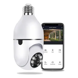 Kameras WiFi IP -Kamera Wireless Full Light Nachtsicht Baby Monitor Videoüberwachung CCTV PET Smart Home Security Bulb Typip