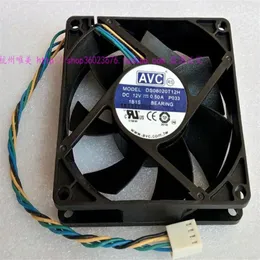 Wholesale: new AVC 8020 8CM DS08020T12H 12V 0.50A ball 4-wire fan