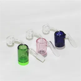 Wasserpfeifen 14 mm männliche Kräuter-Silikon-Schiebeschalen Stücke Silikonschalen Trockentabakschale Glas Aschefänger für Bongs Wasserpfeifen Bohrinsel