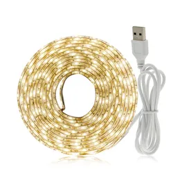 5V USB HA CONDOTTO La Striscia 2835 Luce Flessibile 1M 2M 3M Bianco Caldo Bianco Ghiaccio lue Viola Rosa RGB per TV Sfondo Fata Notte Nastro