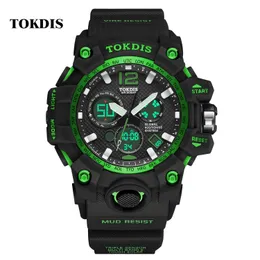 Reloj de moda militar para mujer, reloj de día completo resistente al agua de acero inoxidable multifuncional para hombre, Montre Relogio B7