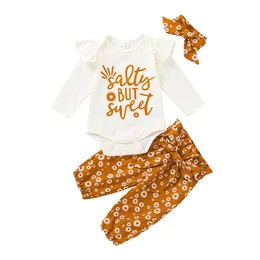 3pcs одежда для новорожденных весна девочек -одежда для малышей обмолоко