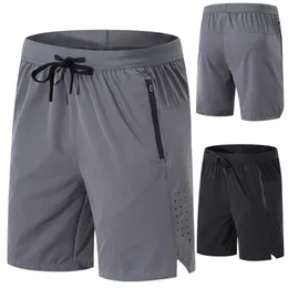 CrossFit Gym shorts fino verão masculino correndo exercício de jogging de fundo confortável da cintura média 4xl Workout Beach Swepants 220615