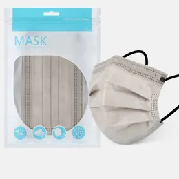 Morandi maska ​​4-warstwowa 4-warstwowa odporna na kurz i anty-smogna zagęszczona niezależni producenci opakowań produkowane i sprzedawane przypływ
