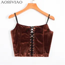 Sale Balck Vest Women Bandage Cross Up Tank Tops Summer Ladies Sexy Sleeveless Crop Top Casual V-Neck Short Shirts 220316