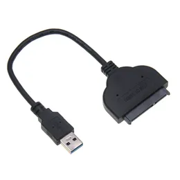 Cabos de conversor do adaptador USB 3.0 para SATA para Cabo do conector do disco rígido de 2,5 polegadas HDD SSD