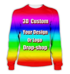 PLstar Cosmos Erstellen Sie Ihr eigenes Kundendesign Anime P o Star You Want Singer Muster DIY 3D-gedrucktes Sublimations-Sweatshirt 220713