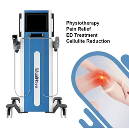 ヘルスガジェット二重波ショックウェーブ機器疼痛緩和のための2つのハンドルを備えた治療