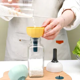 Кухонные инструменты Многофункциональный мини-маленький диаметр для заливки вина Отдельный фильтр для жидкости Воронка для утечки масла Клефан