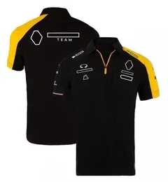 F1 Formula One T-Shirt Takımı Kavur T-Shirt Kısa kollu yarış Polo Gömlek Araba Fan Gömlek Fabrikası Doğrudan Satışlar Özelleştirilebilir