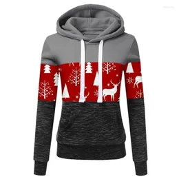 Women's Hoodies & Sweatshirts 2022 Women Sweatshirt Long Sleeve Splice Pullover Hoodie Stitching Tops Moletom Feminino Bluza Damska Sudadera