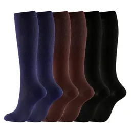 Sports Socks Pair Compression Stocking Women Men Knee High Pregnant Edema Diabetes Varicose Veins Running Travel Sport SocksSports