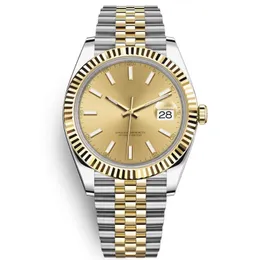 Relógios mecânicos masculinos 36/41mm automático completo de aço inoxidável luminoso à prova d'água 28/31mm relógio feminino de quartzo estilo casal relógios de pulso clássicos montre de luxe