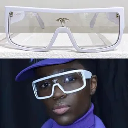Designer solglasögon Z1319U Fashion Classic Men Solglasögon En bit lins med kristalldekoration Sommar utomhus Kör Mens Glassess UV400 Anti-UV400 Belt