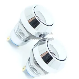 Switch Waterproof Button 12MM Round Spherical Self-Resetting Self-Locking Metal Small Power SwitchSwitch