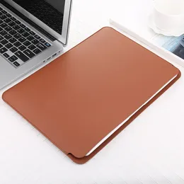 Laptop Sleeve voor Apple Macbook Air 13 inch Mannen Vrouwen PU Leather Business Notebook Bag Case Cover voor Macbook Air 13 220427