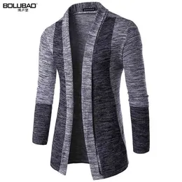 BROUBAO BRAND Clothing Spring Cardigan Mężczyzna jakość mody bawełniany sweter mężczyźni Casual Grey Redwine Mens Sweters 210804