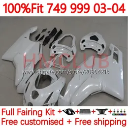 Łyżki motocyklowe dla Ducati 749-999 749s 999s 749 999 2003-2006 ABS Bodywork 165 No.13 749 999 S R 2003 2004 2005 2006 749r 999r 03 04 05 06 OEM Body Zestaw Pearl White Pearl Pearl Pearl White Pearl White