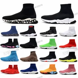 Designer Classic Speed ​​1.0 Calzini Casual Shoes Platform Men Women Black For Mens Womens Trainer Runner Sneaker Sock Multicolor Sneakers 35-45