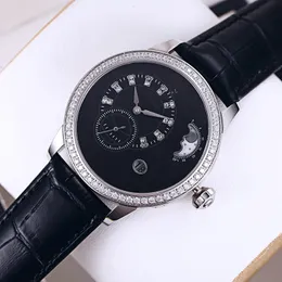Mensur Titta p￥ automatiska mekaniska klockor f￶r m￤n armbandsur 40mm aff￤rs armbandsur rostfritt st￥l fodral Montre de luxe