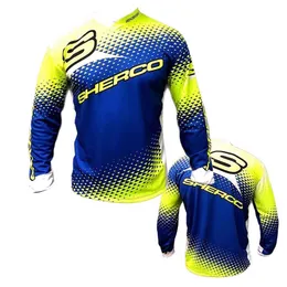 자전거 BMX Motocross Jersey 내리막 지저지 MX 사이클링 산악 자전거 DH Maillot Ciclismo Hombre Enduro 빠른 건조 220614