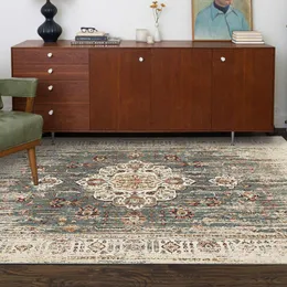 Dywany vintage perskie dywan amerykański streszczenie dywan do sypialni sofa stół bez poślizgu korytarza długie matę w stylu indyka w stylu salonu