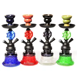 2022 Fabrik-arabisches Shisha-Set, Doppelrohr-Glas-Shisha-Zubehör