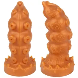 Ogromne silikonowe dildo analne seksowne zabawki dla mężczyzn gej Big Butt Plug Antus Dielator rozszerzający pochwę masaż prostaty stymulator