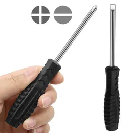 Hand Tools Black Handle Cross Slotted Simple Screwdriver 5mm Furniture Toy Home Appliance Disassembly Maintenance ToolHand