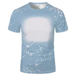 Sample Party Supplies Sublimation Bleached Tshirt Heat Transfer