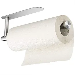 30 cm großer selbstklebender Toilettenpapierhalter aus Edelstahl zur Wandmontage, Küchenrollen-Taschentuchständer, Organizer 220611