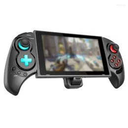 Spelkontroller Joysticks Mini GamePad Wireless Bluetooth-kompatibel 6-axelstyrenhet Vibration USB-konsolkontroll med flexibel joysti