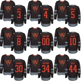 VIPCEOA3740 North America 2016 World Cup of Hockey Jersey 10 J.T.ミラー34オーストンマシューズ44モーガンリエリー30マレーカスタムホッケージャージ