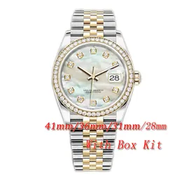 Watchsc - 41mm 36mm movement Watch Automatic Mechanical Mens 31mm 28mm Quartz Womens Bezel Stainless Steel Diamond Lady Waterproof Luminous Wrist Designer Watches