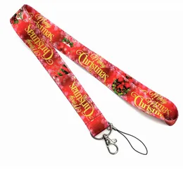 Schlüsselanhänger 5 Stück/20 Stück/50 Stück/100 Stück Top-Qualität, Weihnachten, gemischt, Lanyard, Umhängeband, Handy-Schlüsselanhänger, ID-Abzeichen-Ketten, Schlüsselanhänger