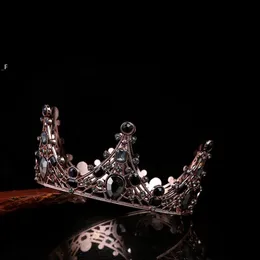 Factory Party Decoration Mini Crown Tiara Cake Topper Crystal Children Hair Ornaments for Wedding Birthday Baby Shower BBB15503
