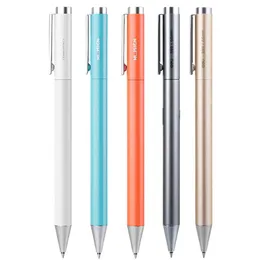 デリメタルジェルペンローラーボールカネターボールポイント0.5mmオフィス学生向けのペン署名ビジネス用品5色