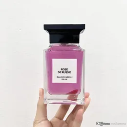 Ünlü Kadın Parfüm 50ml 100ml Rose De Russie Parfüm Ferahlatıcı EDP Eau De Parfum Temiz Zarif Uzun Ömürlü Ücretsiz Hızlı Teslimat Düğün Parti
