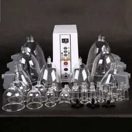 35 Tassen Butt Lift Vakuum-Therapie-Vergrößerungsmaschine Gesäß Brustvergrößerungsbecher Vakuum-Po-Lifter Saugnäpfe Vergrößerungsmaschine