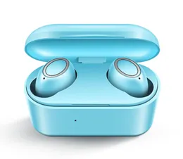 NUOVA ricarica cuffie Bluetooth Generazione di rilevamento in-ear Auricolari Wirless Auricolari wireless in metallo Cuffie sportive 5UCNH