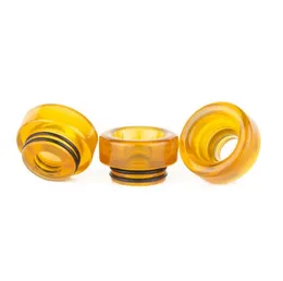 I più nuovi 810 Drip Tips PEI Materia prima in plastica Bocchino con punta a goccia a foro largo Adatto per atomizzatori 810 Disponibili