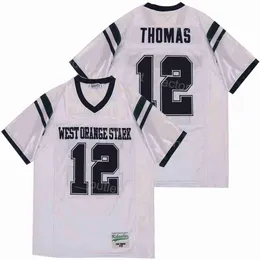 Movie Football West Orange-Stark High School 12 Earl Thomas Jersey Men Team Color White Hip Hop For Sport Fans Breathable University Pure Cotton College All Stitched