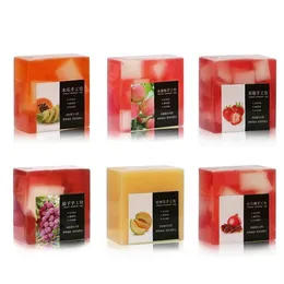 Papaya Apple Cherry Fruit Handmade Soap Oil ControlSkin Care Cleansing DHL175y257w