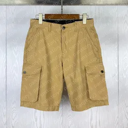 Herren-Shorts, klassische Hose, einfarbig, schwarz, seitliche Markierungstasche, kurz, italienischer Stil, gewaschene Freizeit-Shorts322o